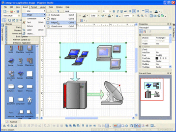 Screenshot of DiagramStudio