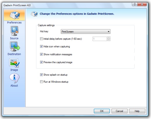 Click to view Gadwin PrintScreen 6.1 screenshot